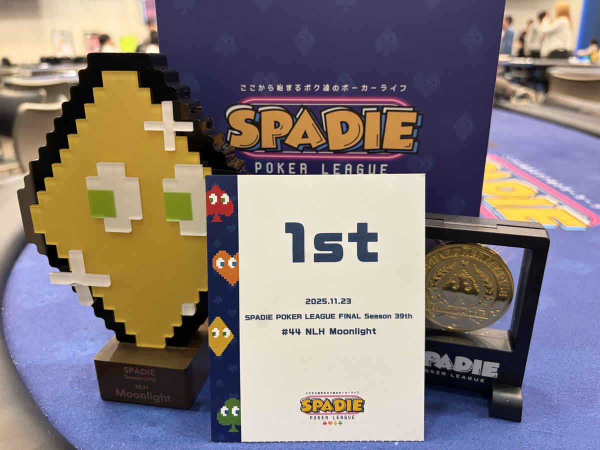 696mw's tweet image. Moonlight 1/148(たしか

初トロフィー🔶
ありがとうございました🙂‍↕️
#SPADIE