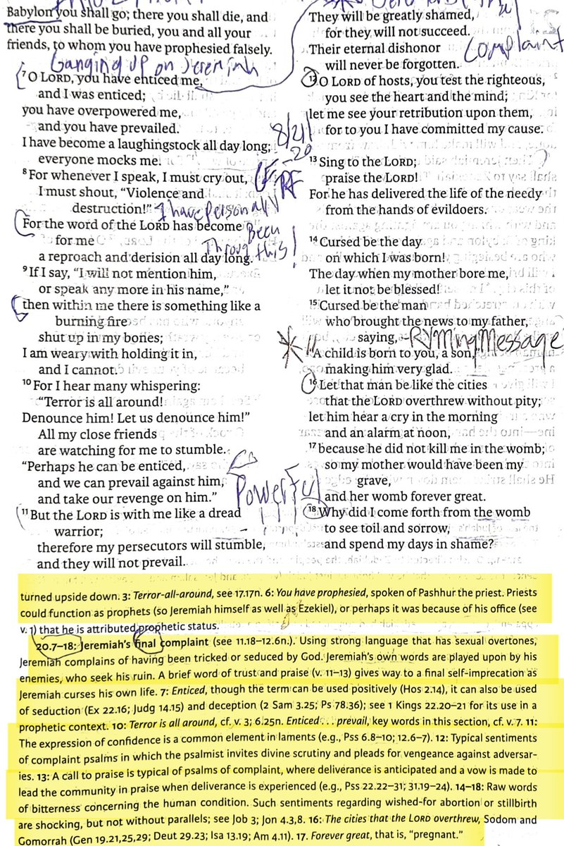 TeXasMadde's tweet image. #ApocalypticBookStudy #71
#BibleStudy #118 

📜 Jeremiah 19:1-15  - 20:1-18 - 21:1-14 - 22:1-30 - 
23:1-40   (5 Full Chapters) 

⚠️ Specialist study on the continued vile worship of Baal / Ch*ld sacrifice at Topheth &amp;amp; the false host of Heaven whom the people went to their…