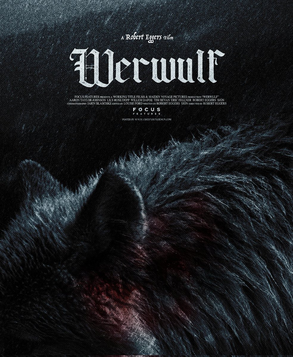 these two posters side by side oh robert eggers you are a VISIONARY