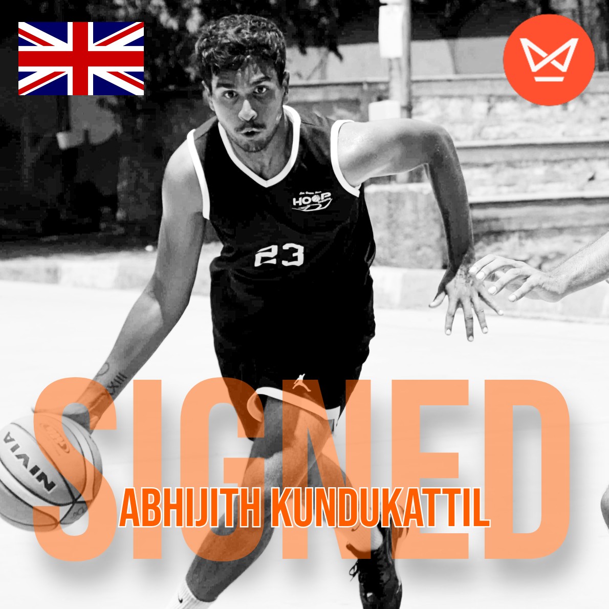 prohooperinc's tweet image. Congrats to Abhjith Kundukattil who signed in #England to play his rookie year in @BUCSsport with @TeamDurhamBBall becoming our 1st player from #India (our 44th country globally) The @presiuniv grad joined a select group who signed before touring with us thanks to @playoverseas