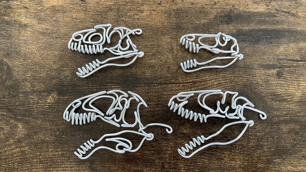 Square wire art museum ワイヤーアート博物館(恐竜など