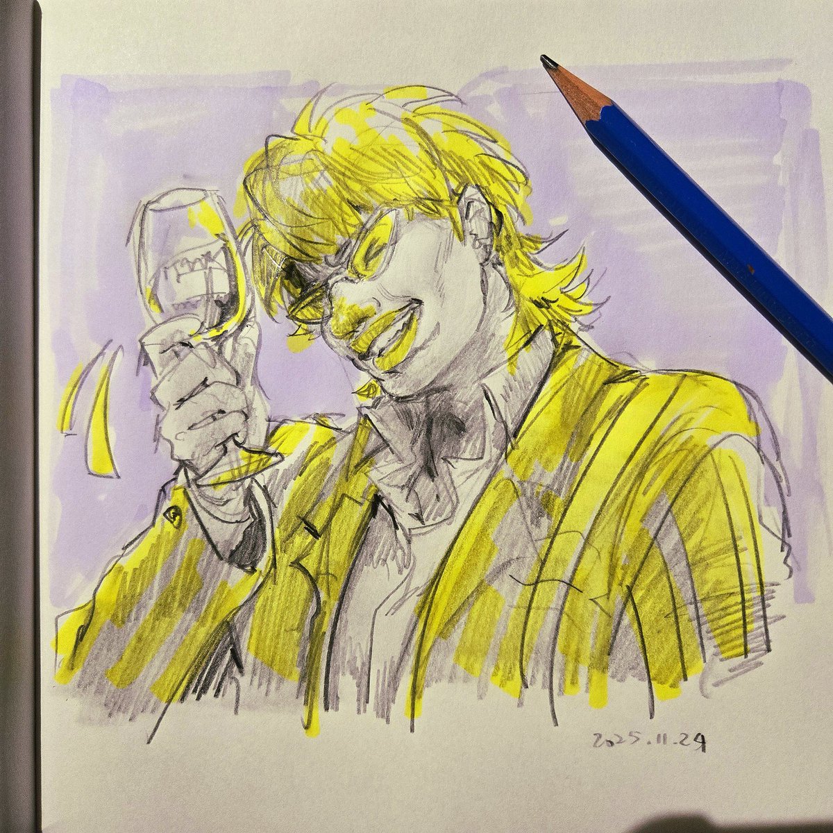 Letter_2_lover's tweet image. 工作前畫個坊

 #fkmt