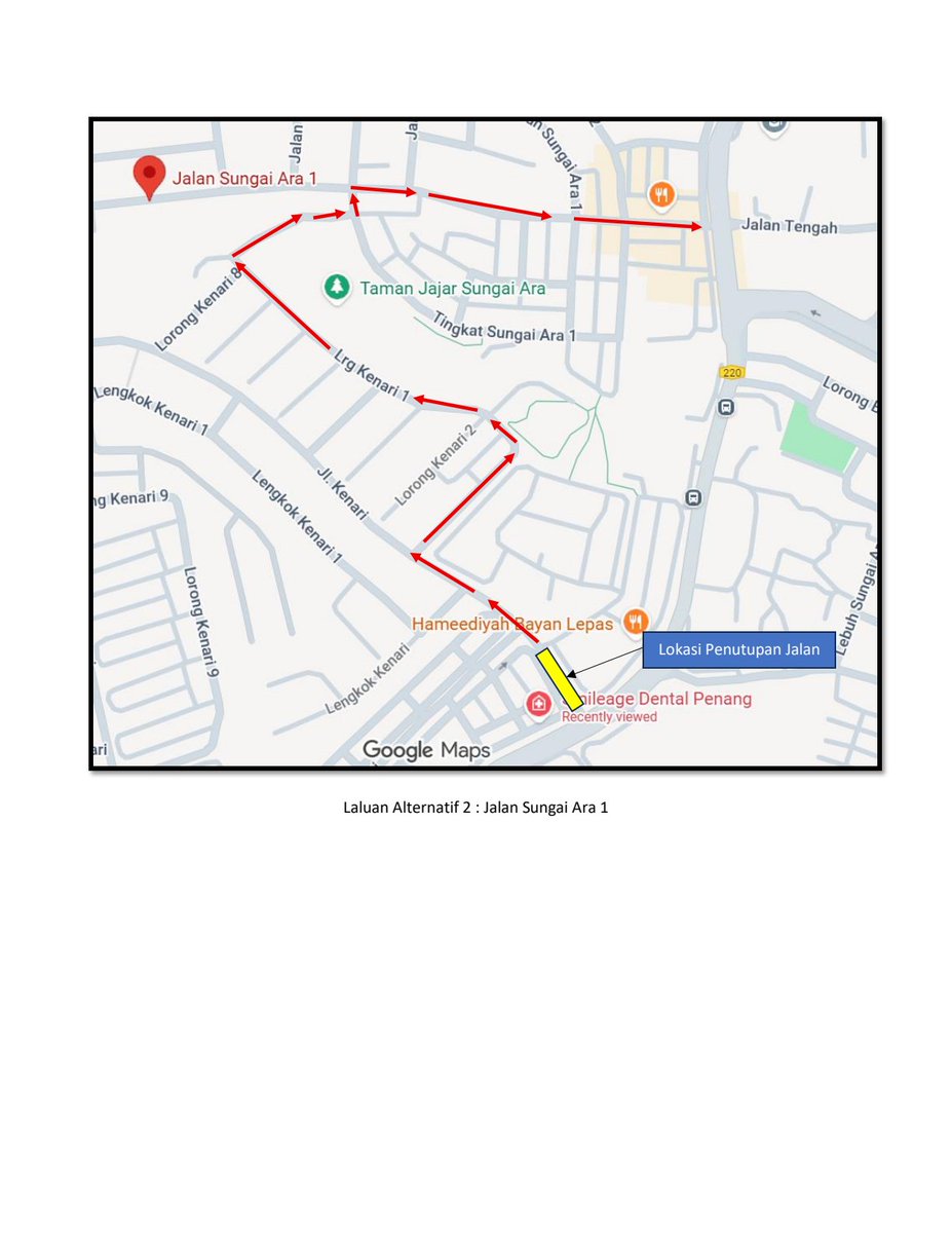 🚧 𝐍𝐎𝐓𝐈𝐒 𝐏𝐄𝐌𝐁𝐄𝐑𝐈𝐓𝐀𝐇𝐔𝐀𝐍 🚧

Adalah dimaklumkan bahawa jalan sedia ada di Jalan Negeri (Jalan Kenari), DBD akan dilanjutkan tempoh penutupan spt berikut : 

🗓️ 24 - 27 Nov. 2025 

🚗 Hati-hati memandu
📒 Rancang perjalanan anda
👷 Patuhi arahan pihak berwajib