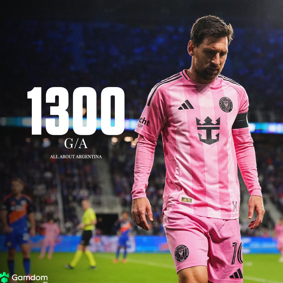 AlbicelesteTalk's tweet image. 🚨 BREAKING: Leo Messi has reached 1300 goal contributions in his career. 🤯🐐

896 goals.
404 assists.