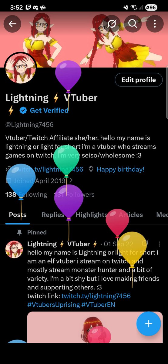 Lightning ⚡ VTuber ⚡ (@Lightning7456) / Posts / X