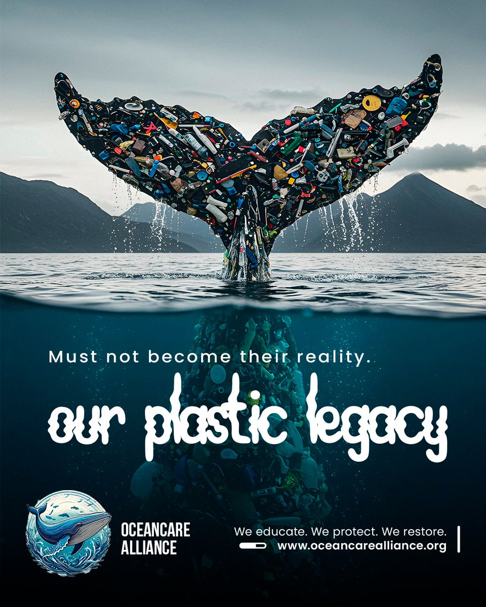 oceancareallnc's tweet image. This shocking image shows the grim reality of our discard culture. The choices we make today create the environment #marine life must endure tomorrow. Our #plastic legacy must not become their reality.

We have the #power to change the ending of this story. Choose clean.