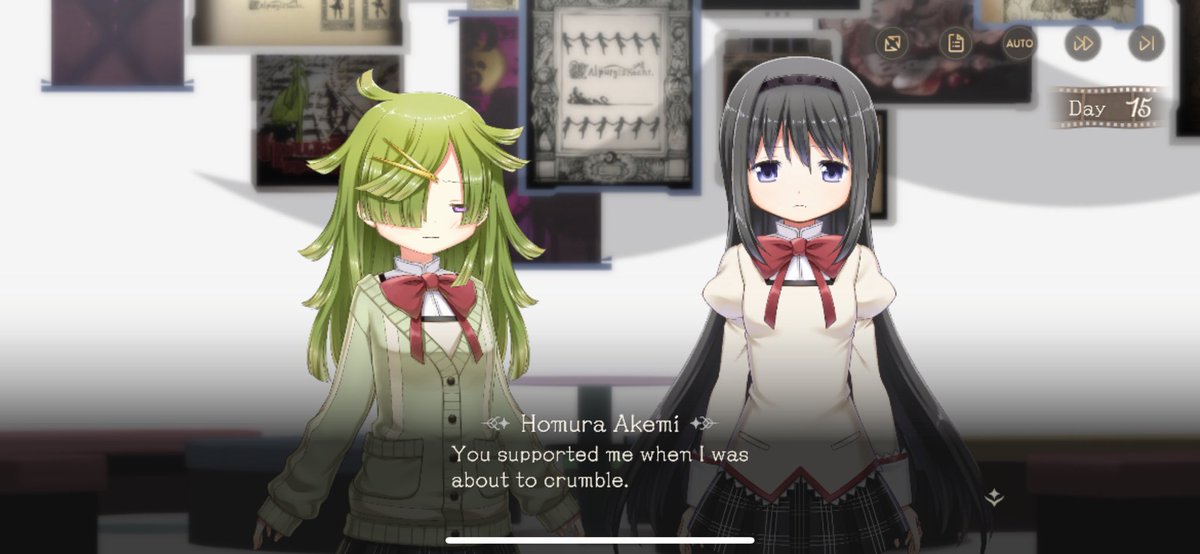mdhmpilled's tweet image. Homura confessing her love but she still gotta aurafarm while doing it 😭😭😭