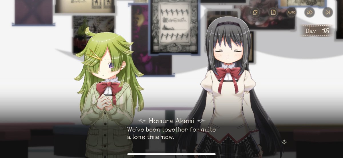mdhmpilled's tweet image. Homura confessing her love but she still gotta aurafarm while doing it 😭😭😭