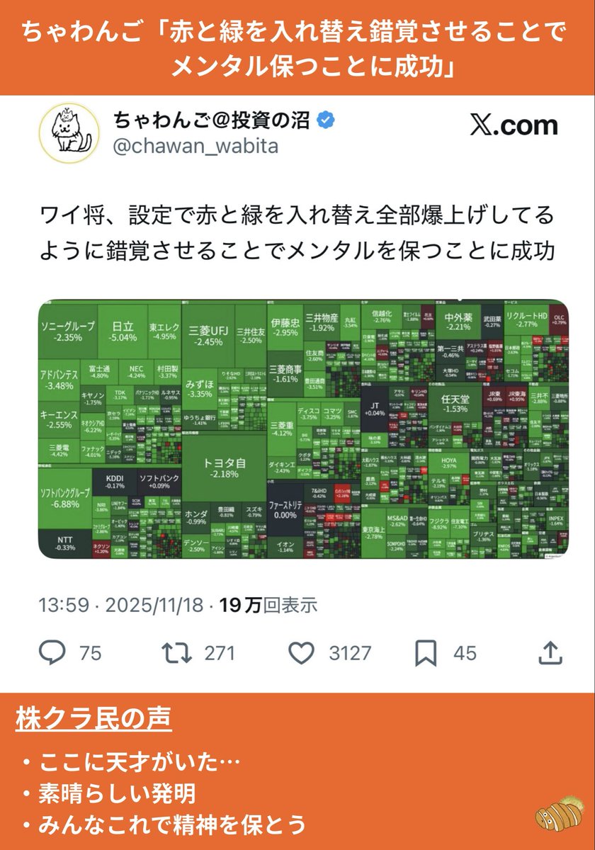 今週の株クラ＞ ① 岐阜暴威「エヌビディアくるぞ」→急落 ②cis「しの