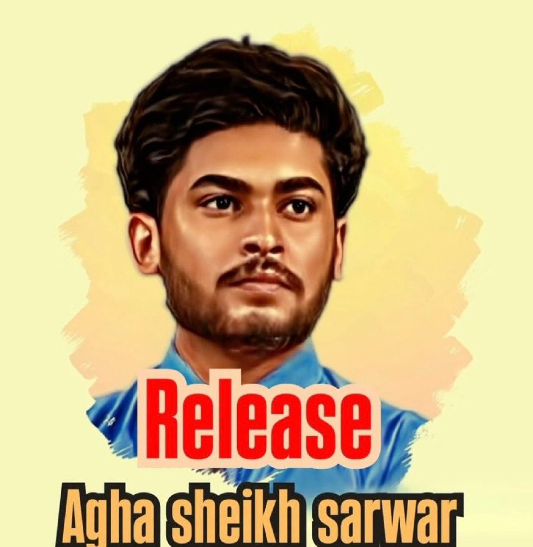 #ReleaseAghaSarwar