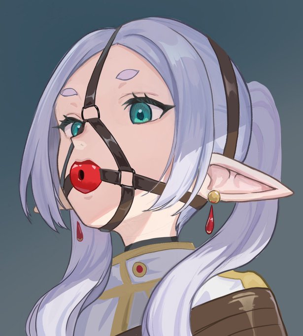 あおりフリーレン ボールギャグ版 