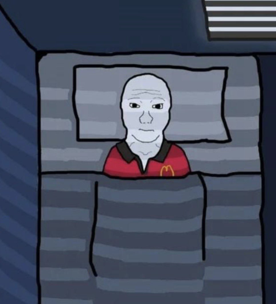 RealoDeHedgehog's tweet photo. Go sleep. Work is waiting.
#CryptoMarket #SolanaMemeCoins #DiamondHands #poor https://t.co/DEdZuthF1B