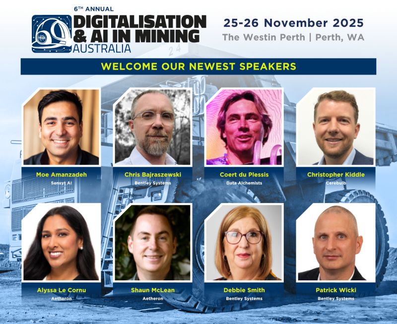 Aetheronhq's tweet image. 1Day to go until the 6th Annual Digitalisation and AI in Mining Australia program and the countdown is on!

We are pleased to see our Co-Founder and CTO, Shaun McLean, and our Co-Founder and VP of Sales, Alyssa Le Cornu, among the speaker lineup.

On #Day1, they will speak on AI…