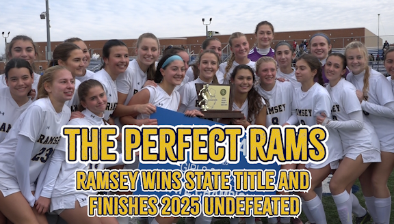 JSZ_Sports's tweet image. Ramsey punctuated its perfect season with three early goals in the opening 20 minutes, powering the Rams to their fifth state championship. 

Watch the FULL highlights from the Soccer State Finals⬇️

jerseysportszone.com/watch-sunday-1…

@RamseyAthletics | @GirlsRamsey | @BigNorthConBNC