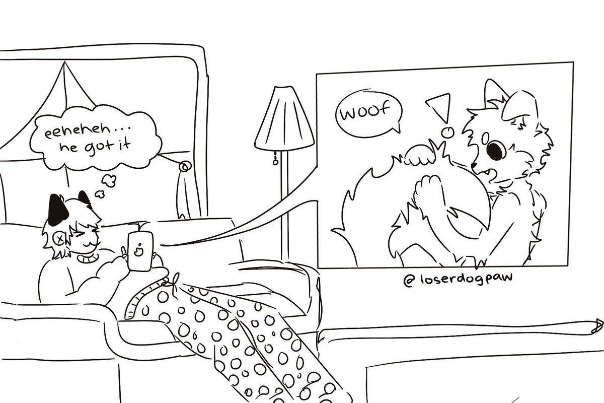 loserdogpaw's tweet image. doodling pictures of myself doodling pictures?!?