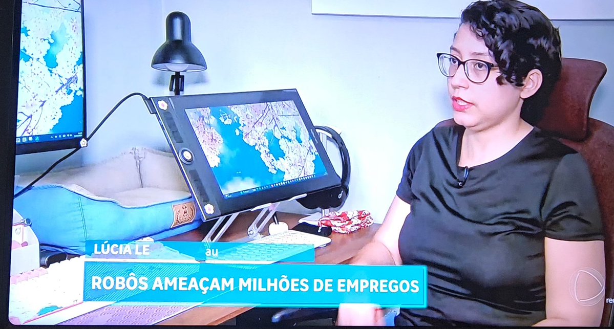 Obrigada a todos que estão mandando mensagens devido a reportagem em que apareci na Record, falando sobre nós artistas, que estamos perdendo trabalhos por causa das lAs! 😭

Se você é artista e também está sofrendo, te convido a conhecer o coletivo <a href="/unidad_br/">UNIDAD | #DireitosDosArtistas</a>, grupo que luta +