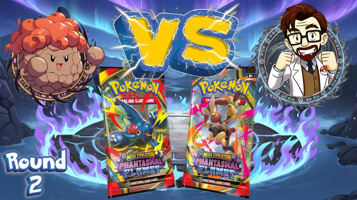 TheoDudeTCG's tweet image. 🔥 Phantasmal Flames Round 2 is a Father vs. Son Showdown for Mega Evolution Monday!

They are fighting to see who gets the BIGGEST pulls, chasing stunning cards!

➡️ WATCH NOW: youtu.be/u3PyzZaLkQE
#MegaEvolutionMonday #PhantasmalFlames #PackBattle #Showdown