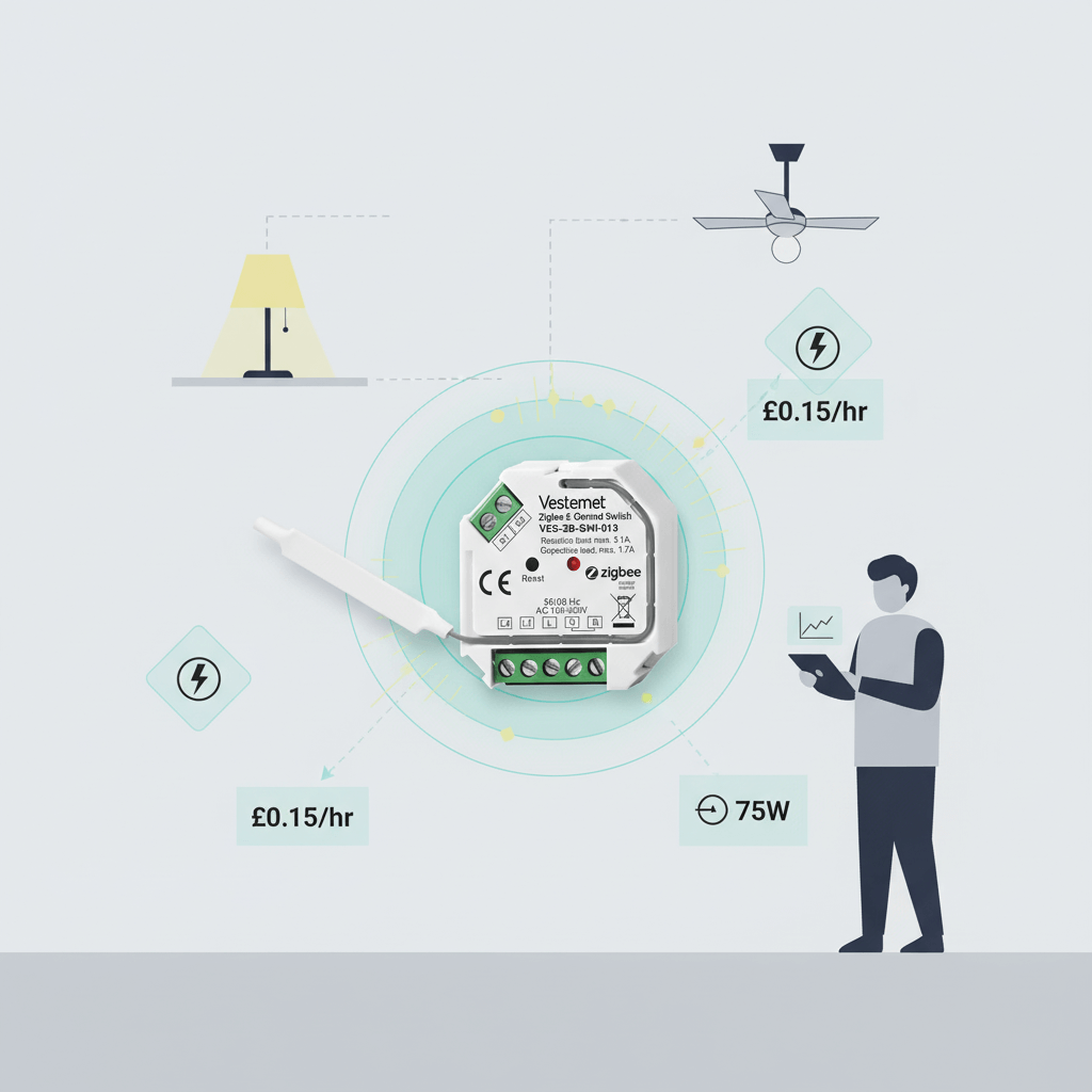 vesternet's tweet image. Track your home&apos;s power usage in real-time with built-in energy metering. See exactly what your lights and fans cost to run and optimize for lower bills 💡⚡ is.gd/q4Gh2f