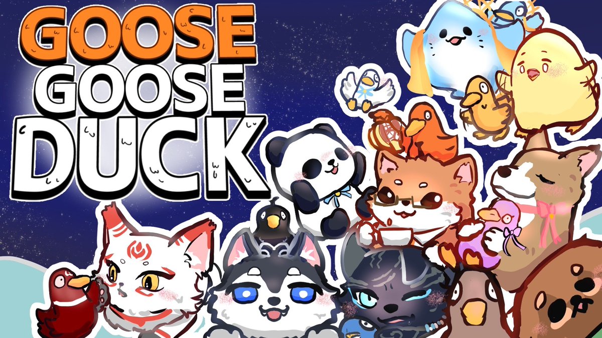 mametanukiroom0's tweet image. 【コラボ配信のお知らせ】
🐾11/29(土)20:00～

『犬が多め！アニマルたちのGoose Goose Duck！！』

アヒル人狼だ――！！！！
今回はワンちゃんが多めだから狸代表として、頑張って食べていこうと思います！！！💪

待機所⇓
youtube.com/live/5uDMbsEpZ…