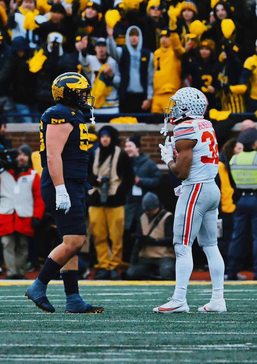TWH_Chris's tweet photo. Mason Graham was right. 

📸

#BeatOhio | #GoBlue https://t.co/V8hsa5BBsi