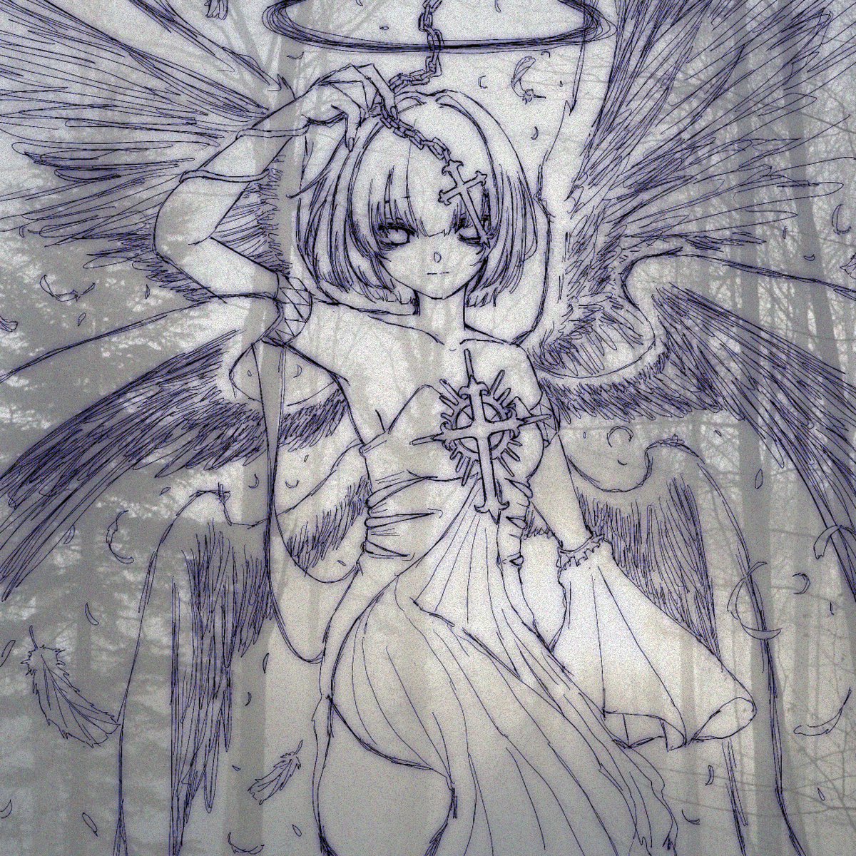 1classiq's tweet image. この度、Ididntcry(@1Ididntcry)様とHoshino Kutta様(@HoshinoKutta)による楽曲「Coldsleeping」の配信用ジャケットを担当させて頂きました❕
12/20に各種配信サービス及びSoundCloudにてリリースされます。寒い季節にぴったりな1曲です⛄️よろしくお願いします*.+ﾟ❄️