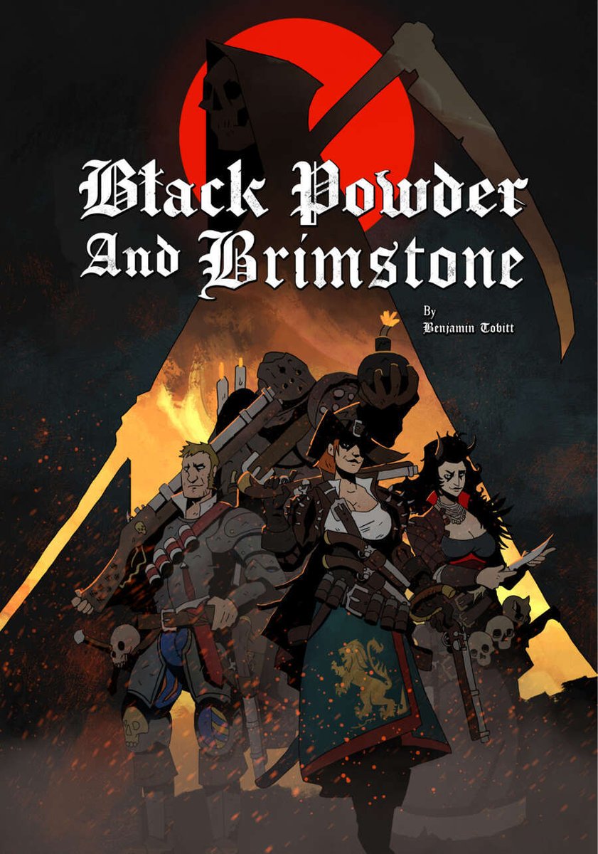 Review: Free League Publishing – Black Powder and Brimstone (MÖRK BORG) roleplayerschronicle.com/?p=59106 #ttrpg #review #morkborg <a href="/FreeLeaguePub/">Free League Publishing</a>