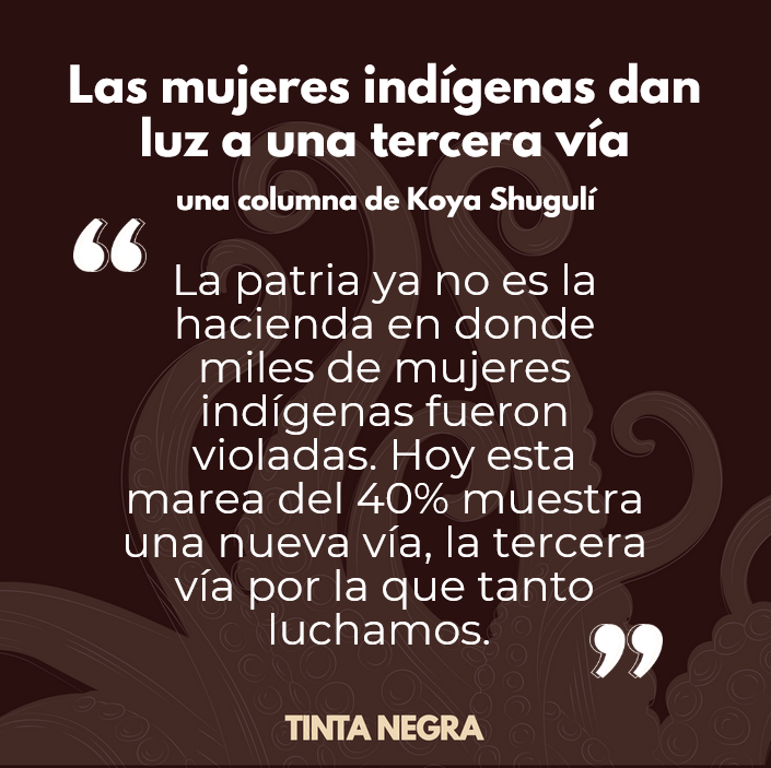 #TintaNegra | El 40% de la población −en su mayoría concentrado en la población indígena, campesina y en los quintiles más pobres del país− fue decisivo para que el No arrase en urnas.

👉 bit.ly/4pgWHnL
🖊️<a href="/KoyaShuguli/">Koya Shugulí</a>