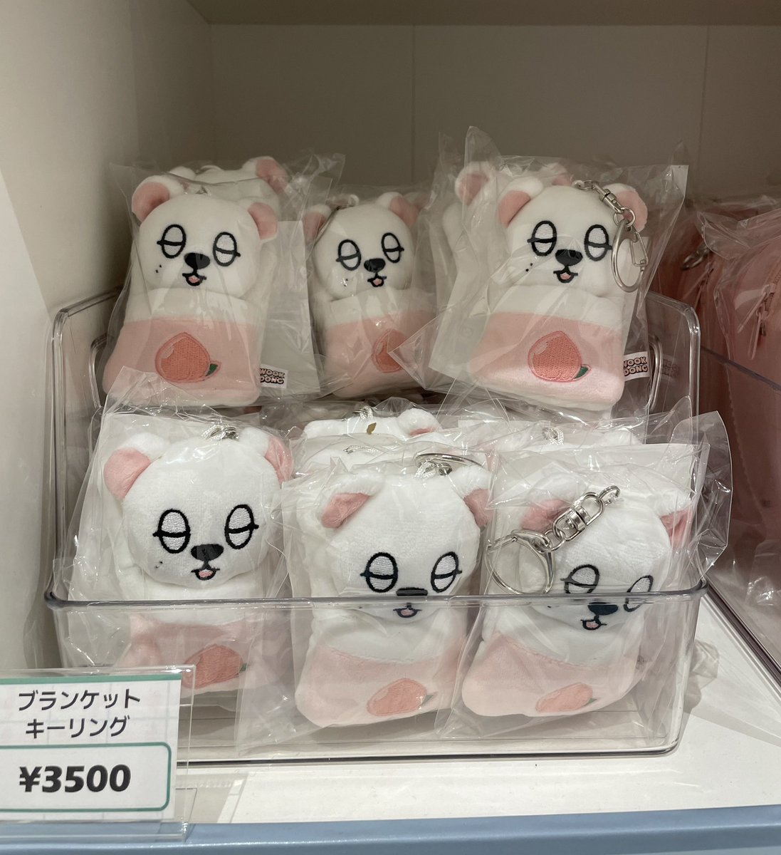 お布団 逆さまに掛けている子がいたの🍑　可愛いから買っちゃった❣️
（ウクドンの遊び心❓何か良いことあるかな🥰）
#ウクドン　#イドンウク　#leedongwook