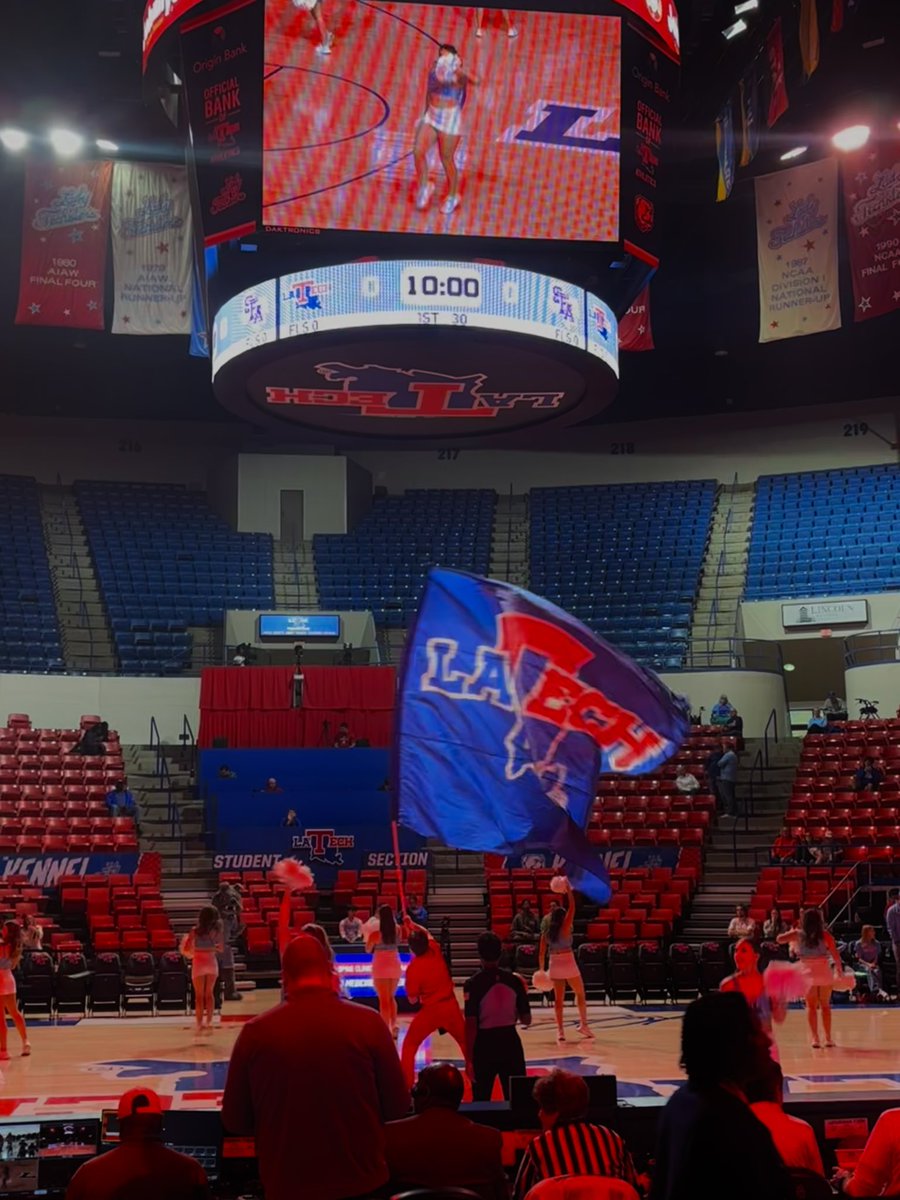 After a great game invite &amp; conversation with Head Coach <a href="/BrookeStoehr/">Brooke Stoehr</a> &amp; <a href="/CLiv3402/">Caleb Livingston</a>, I am blessed to Receive an official offer from <a href="/LATechWBB/">Lady Techsters</a> | #AGTG