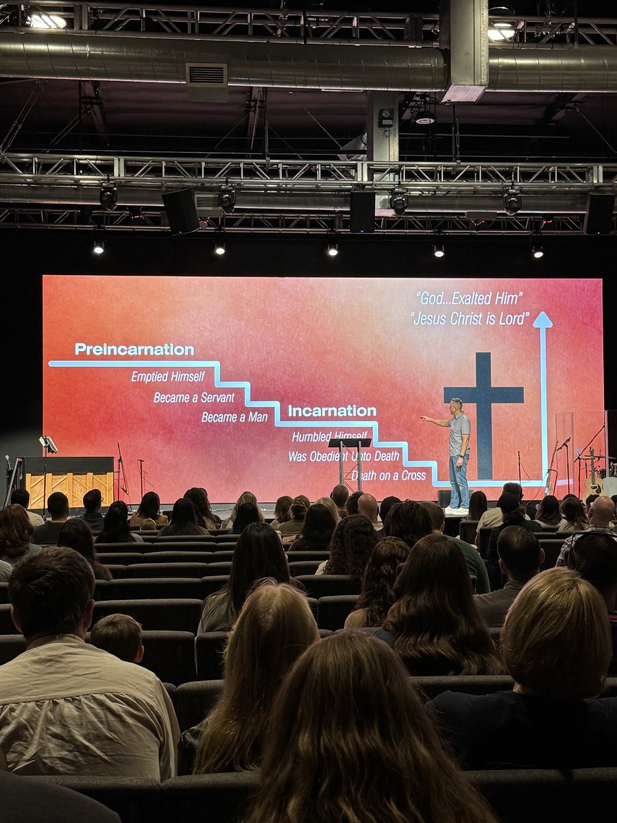 Pastor Tony preaching on Philippians
 1:27 this morning. 

The new L.E.D. screen is so practical. Love the chart that was presented this morning. 

<a href="/mission_bible/">Mission Bible Church</a>