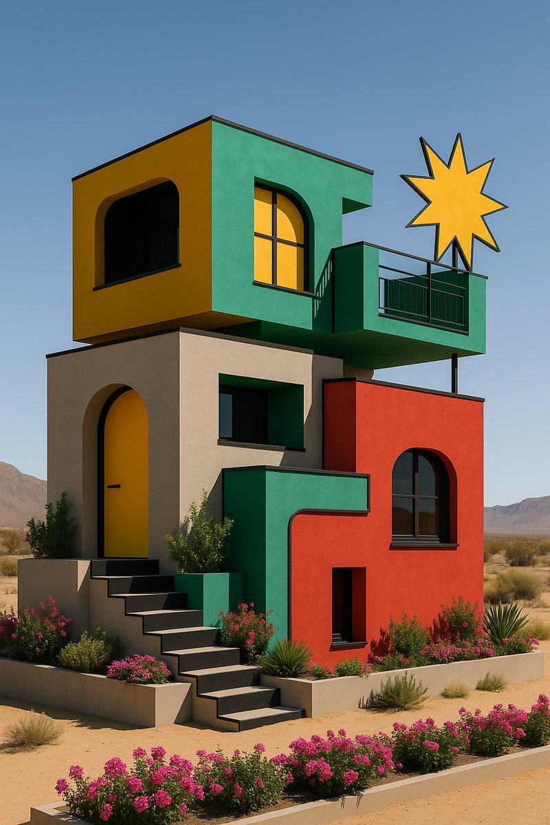 donnieDabeloved's tweet image. Applying web design languages to real world architecture.
Neubrutalism 👇🏻