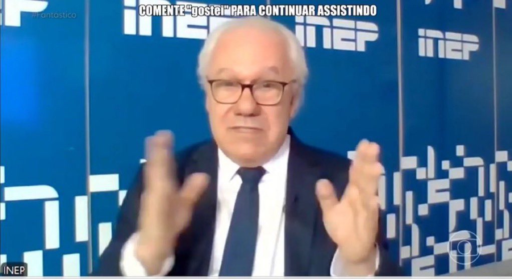 itsonze0's tweet photo. O tamanho do foda-se 🫸                      🫷que o presidente do inep deu para os estudantes #FRAUDENEM #ANULAENEM https://t.co/rIeRmyw4QH