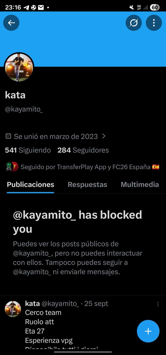 SpainFoxUnit's tweet photo. Esta "persona" [@kayamito_ ]es un sinverguenza, se dedica a escribirle a clubes diciendo para probar, va, juega dos partidos, te deja tirado en mitad de un partido, te bloquea en twitter y a seguir, no le deis mas RTs/visibilidad a gentuza como esta @_chocolate3000 https://t.co/ymEPuM6Nul