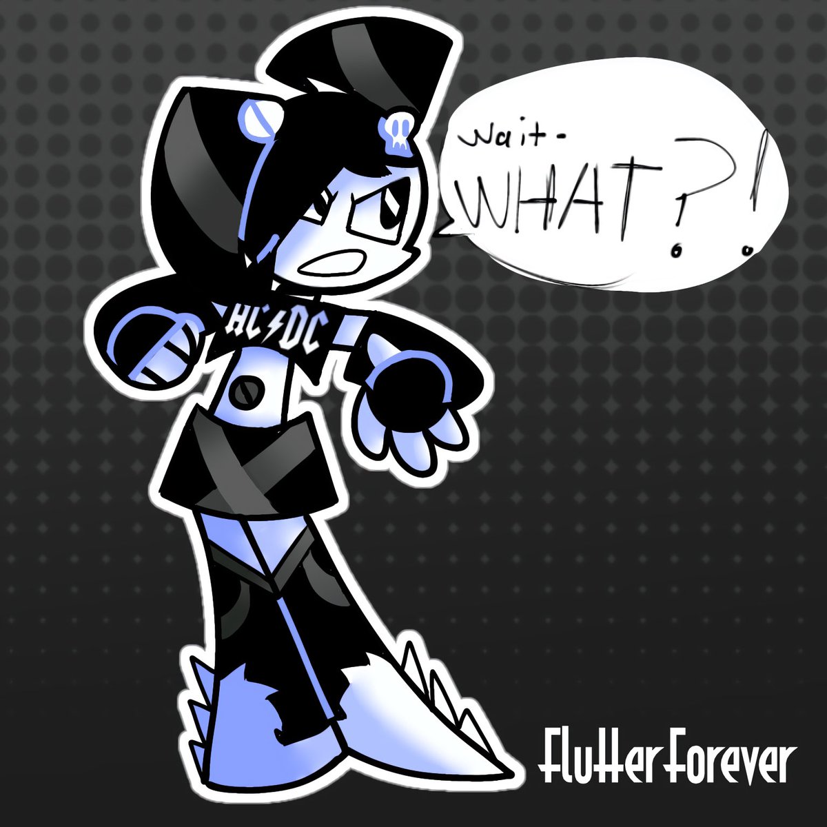 flutterforever_'s tweet image. one of her many phases! (repost because i forgot something 😭)
(i love this design 🥹)

#mlaatr #mylifeasateenagerobot #jennywakeman