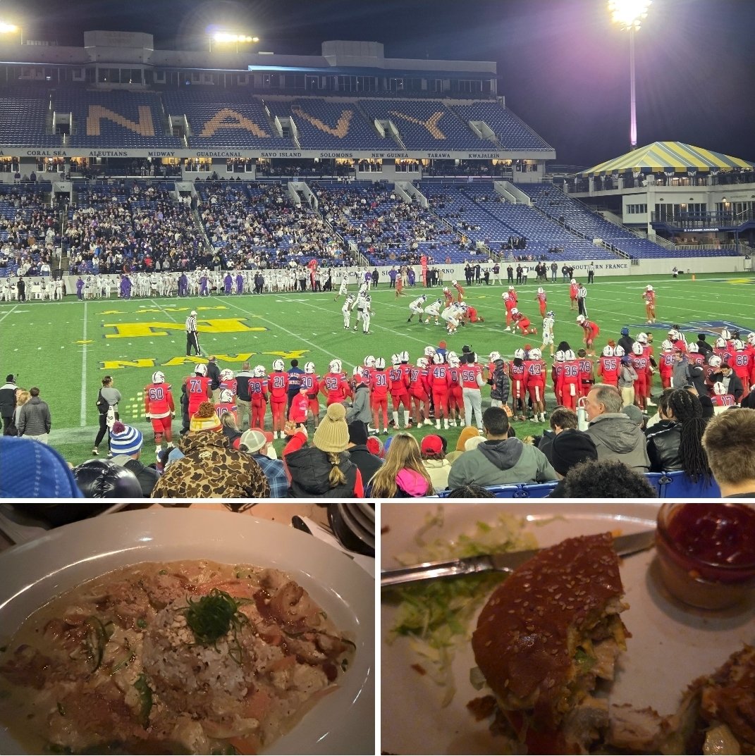 Family Dinner &amp; DeMatha Stags Championship game for dessert!!💪🏾
#FamilyFun😍
#OneDeMatha💙❤️
#StagAlums15and18👨🏽‍🎓👨🏾‍🎓
#CheesecakeFactory🍽😋
#CharlesCountyEliteFounders💙💛