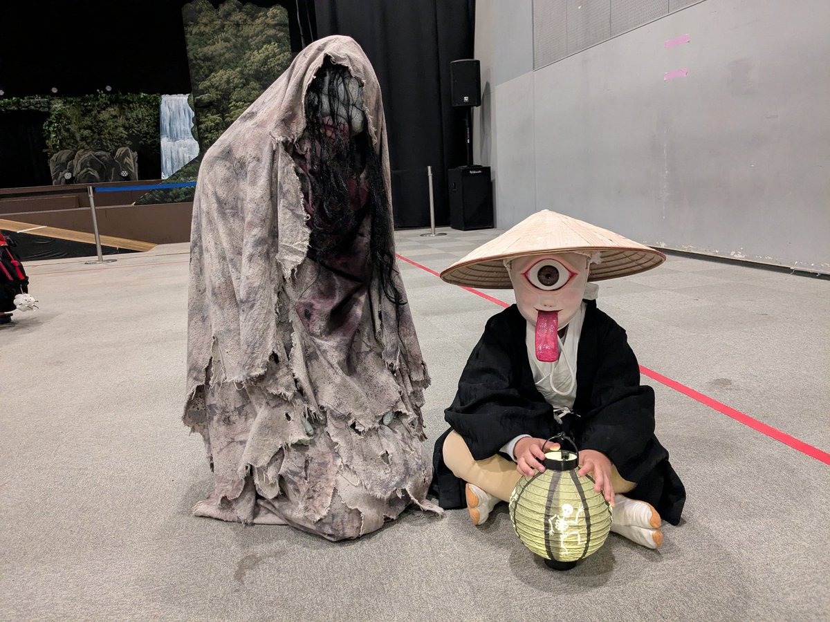 怖がらせちゃてごめんね、、 でもすっごく様になってたよ！！