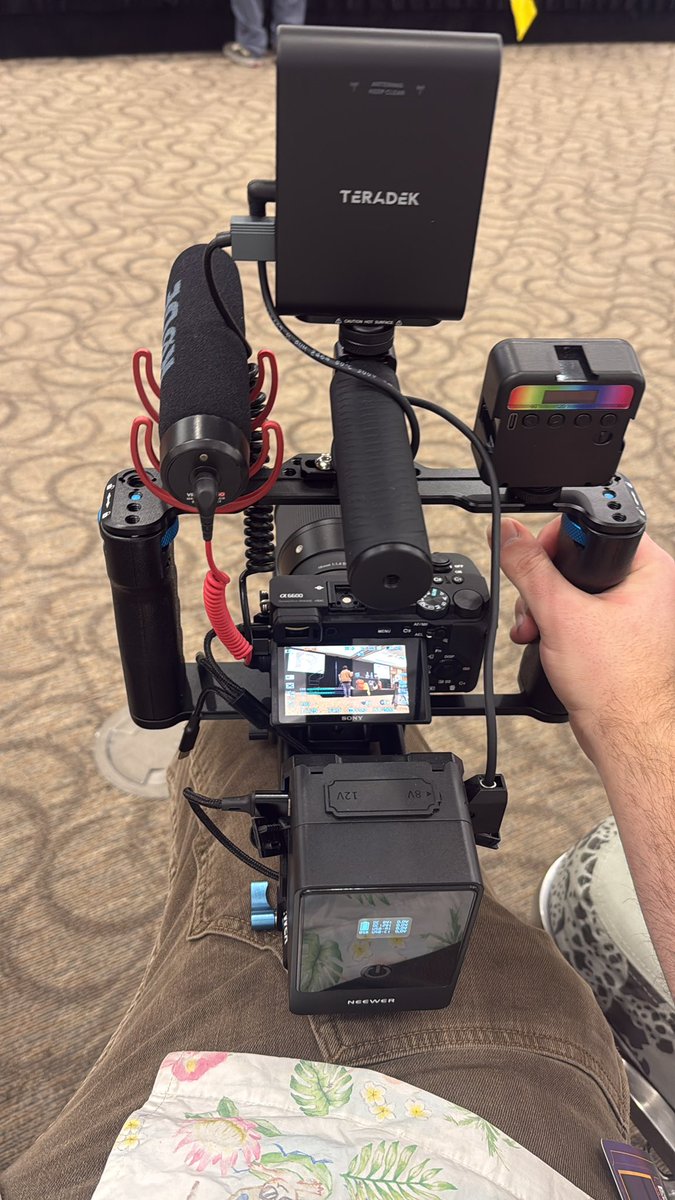 - Top 8 commentator
- Man on the Street
- Production assistant
- Stream Runner
- Local guide
- Main stage decorator 
And now I’m on hand cam filming potential pop-offs.

It’s been a busy but great weekend at WTDSA.