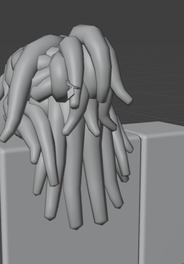 asterpoopy's tweet image. wgat colro do i make charms and beads . this in pony tail heh