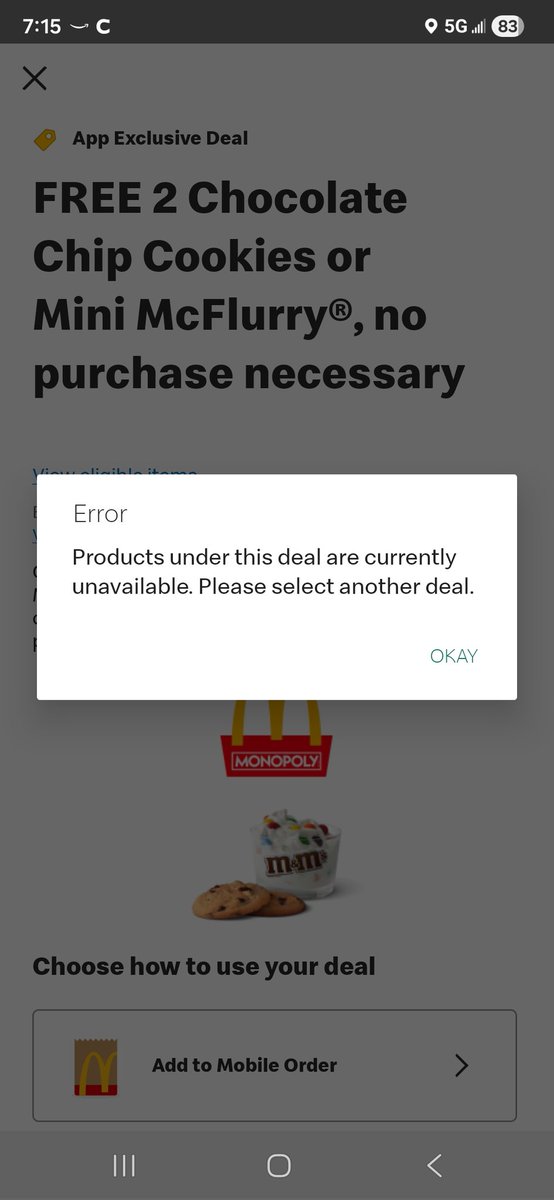 GigWorkExposed's tweet photo. @McDonalds how convenient...and yes, the location has the products https://t.co/ZusLkVkQap