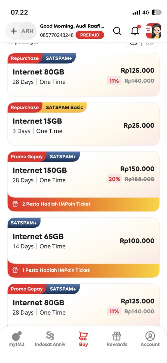 Indosat otak kapitalis kontol hitung 1 bulan saja 28 hari dongo