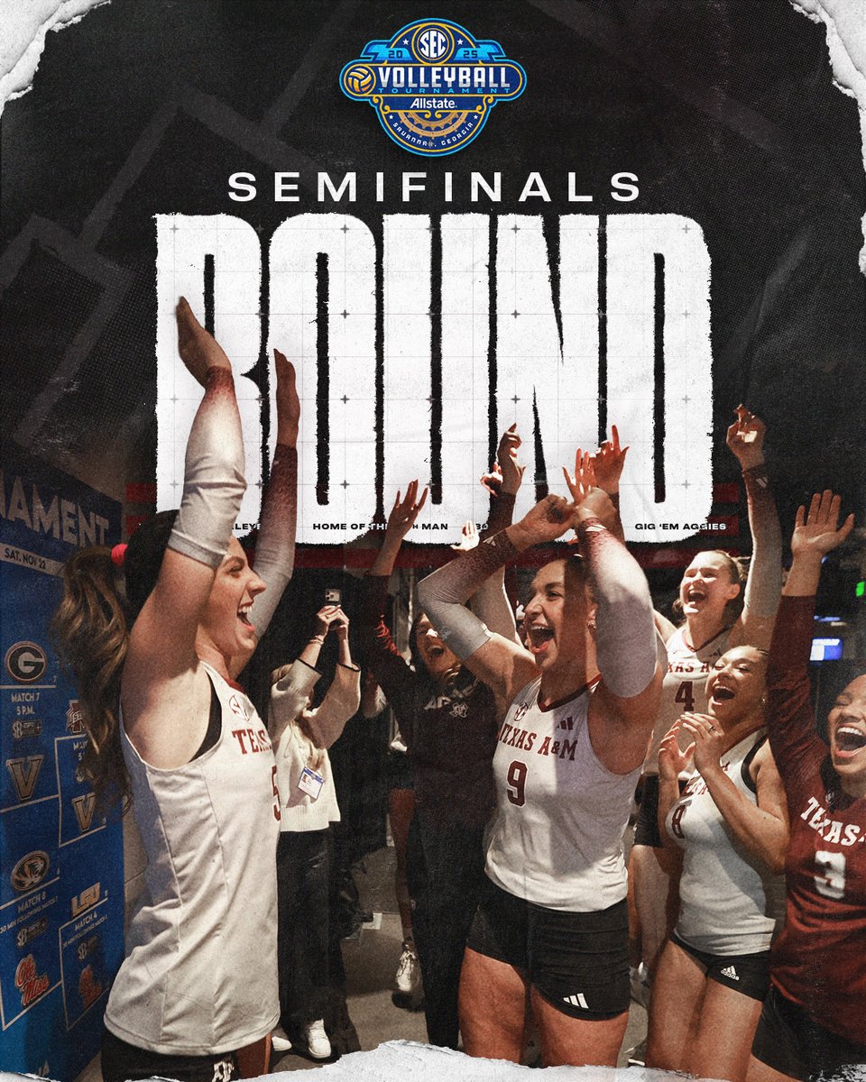 AggieVolleyball's tweet image. The Aggies are advancing💃

#GigEm // #AggieVB