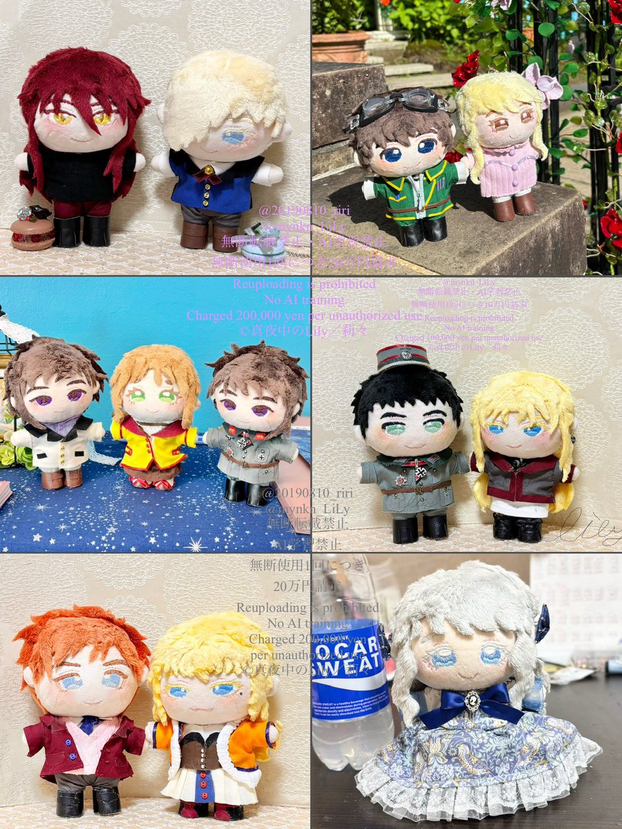 mynkn_LiLy's tweet image. 【一次創作ぬい】

一次創作で描いているオリジナルキャラクターをぬいにしました😊💕

#うちのぬいちゃん見てください