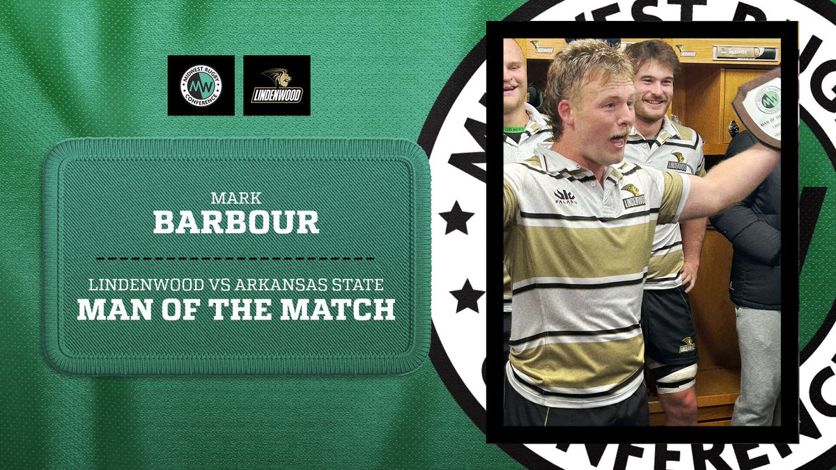 Hooker Mark Barbour takes Midwest MOTM — throwing dimes and running lines 💥🏆Pure class from the senior general. 🦁🔥