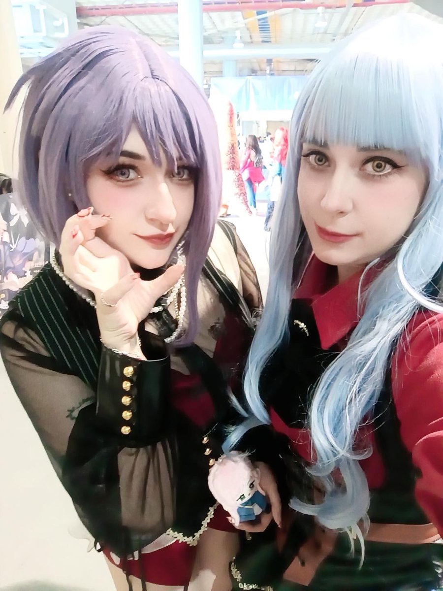 FukoPri's tweet photo. Btw menudo sueño haber tenido grupal entera de Ave Mujica!! 😭😭😭 

Muchas gracias @Japan_Weekend por traer a @sasakirico y @RicochiInSpain por el proyecto tan bonito! https://t.co/iSqQV85SnU