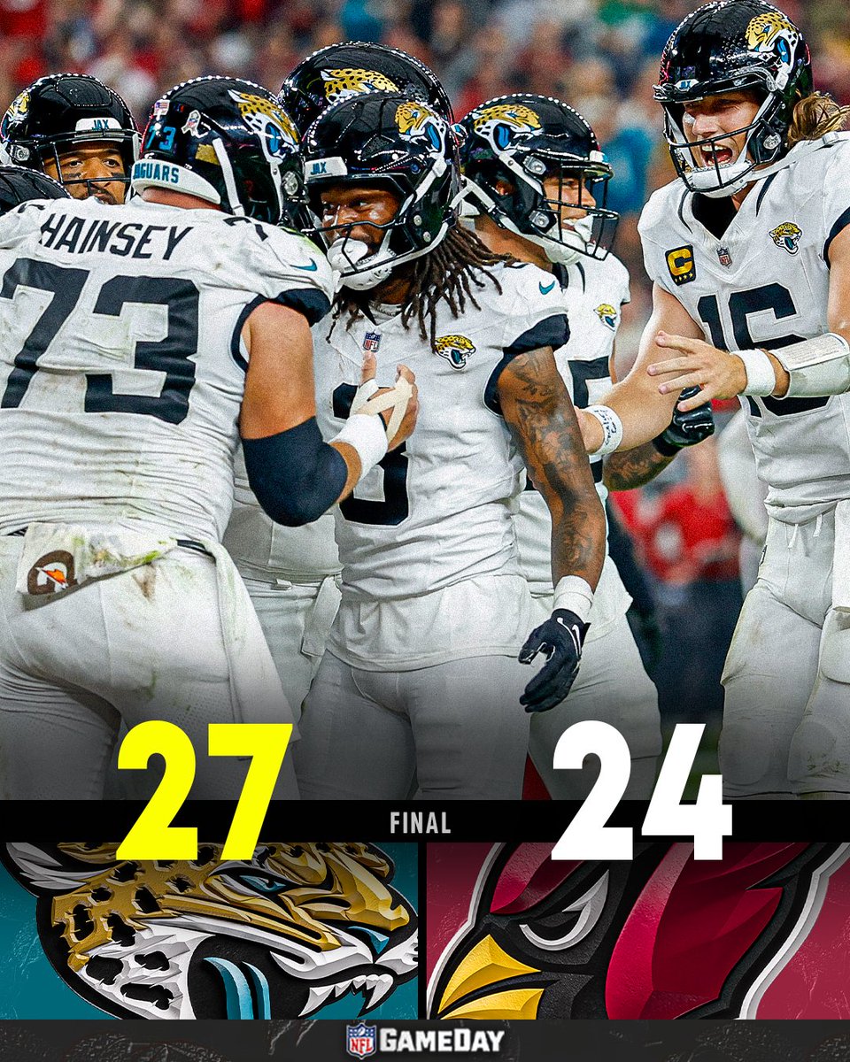 The 7-4 Jaguars 💪

JAXvsAZ | #DUUUVAL