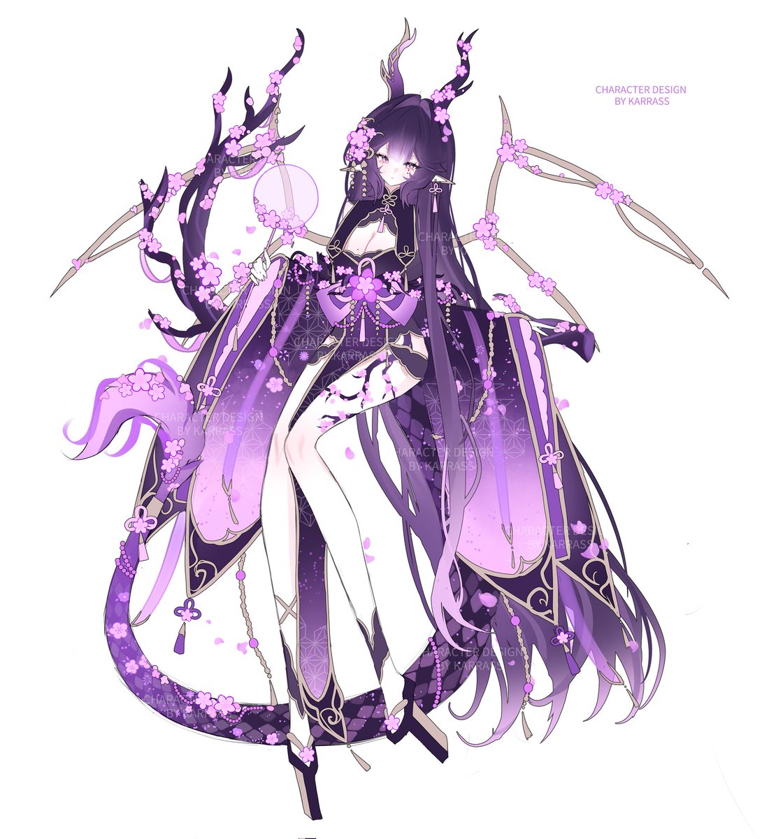 Karrass_3's tweet image. °Sakura&apos;s Purple Dragon 💜

Since she still has no offers I&apos;m lowering her price with discount!!!&amp;gt;&amp;lt;

✧ Set price - $200 (commercial use)
♡ Payment by lava top (bank card and paypal)

I will be VERY grateful for retweets!!!💞 Dm to claim (* &amp;gt;ω&amp;lt;)