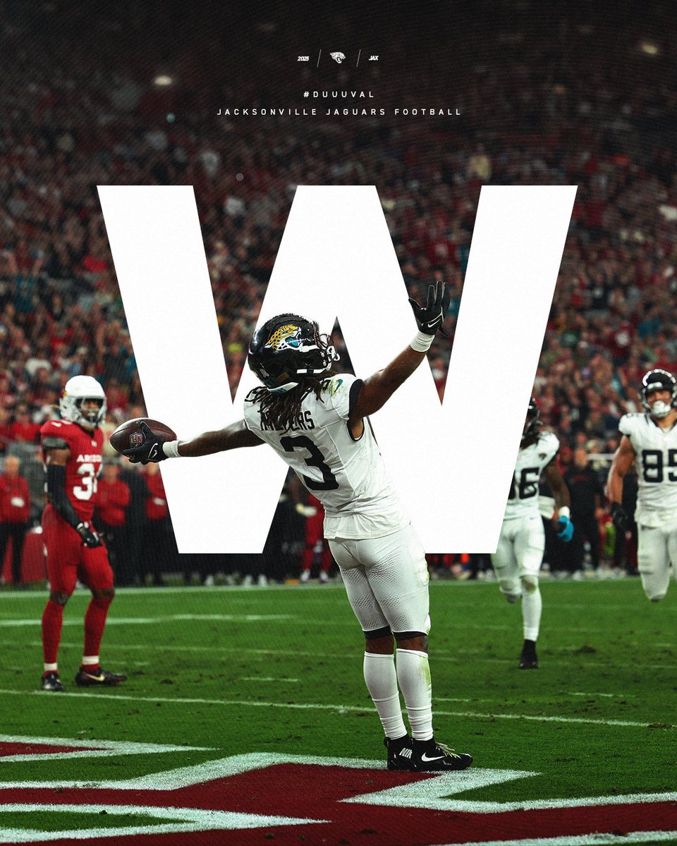 One (w)ay or another 😏

#JAXvsAZ 