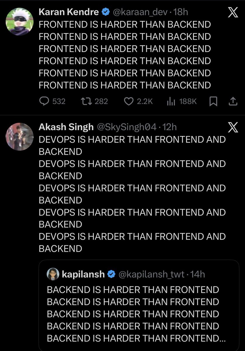 james_mtc's tweet image. ARCHITECTURE AT SCALE IS HARDER THAN CODE