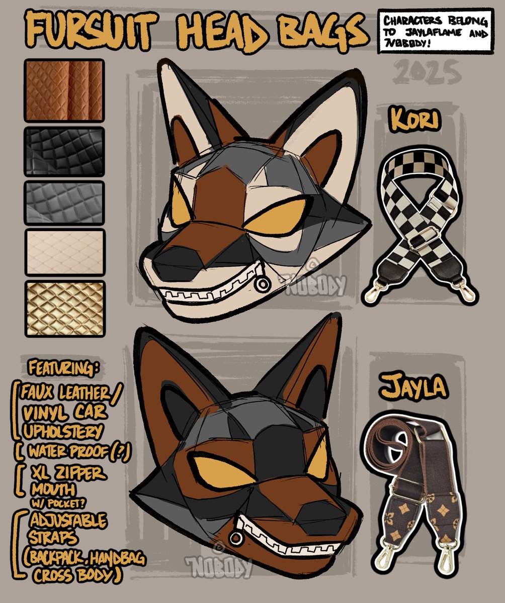 furries 🤝 “designer bags”