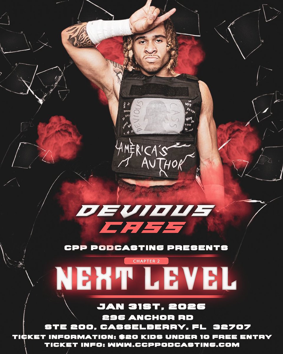 FiresidePage's tweet image. Chapter 1: Genesis is in the books- now we take things to the NEXT LEVEL! 

Orlando, Florida welcomed us with open arms and now we're coming back on JANUARY 31, 2026 with Chapter 2: Next Level! 

Our 1st Talent announcement goes to a guy that I've been watching for well over a…